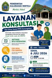 LAYANAN KONSULTASI DARI DINAS SOSIAL PPPA GUNUNGKIDUL HADIR DI KALURAHAN MERTELU